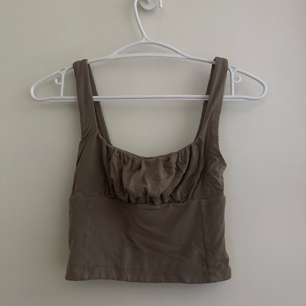 Wilfred- taupe tank top
